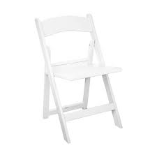 White Garden Chair Resin Aa Party