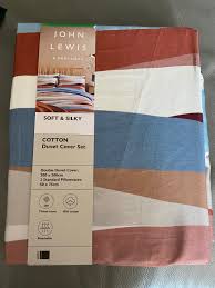 John Lewis Lamella Double Duvet Cover