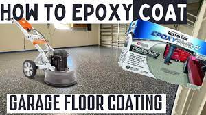 how to paint epoxy garage floor