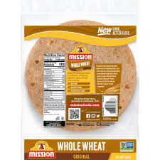 mission tortillas wraps whole wheat