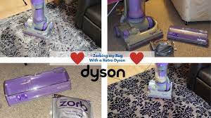 rug with my dyson dc04 zorbster