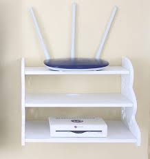 Tier Storage Shelves For Gadgets Router