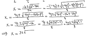 Quadratic Formula To Solve The Equation