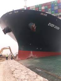 The ever given has now blocked the suez canal longer than any cargo ship in history. Djpq6gzc8eozcm