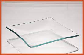 5 Square Clear Glass Plate 1 8 Thick