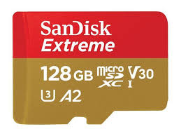 Sandisk 128gb Extreme Microsdxc Uhs I U3 A2 Memory Card With Adapter Speed Up To 160mb S Sdsqxa1 128g Gn6ma