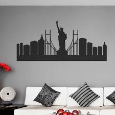 New York Skyline Vinyle Sticker Mural
