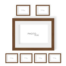 Wall Art Pattern Wood And Photo Frame