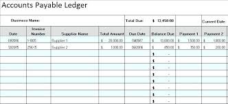 General Ledger Template Printable Word Excel Templates Sample