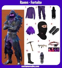 It is all handmade (homemade) by me. Best Diy Fortnite Raven Halloween Costume Guide