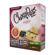chocorite uncoated protein bars peanut