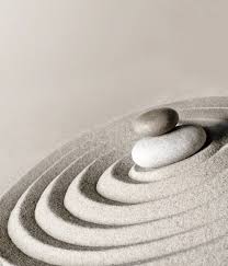 Japanese Zen Garden Meditation Stone