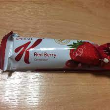 special k red berry cereal bar