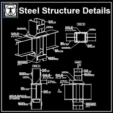 steel structure details v1 cad