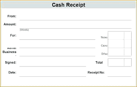 Down Payment Receipt Form Deposit Payment Receipt Template Sample