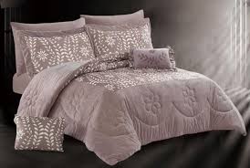 emery velvet comforter set 8 pcs king