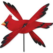 23 In Whirligig Spinner Cardinal