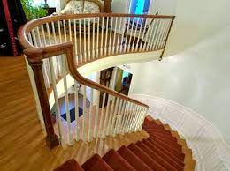 how to install carpet on stairs without