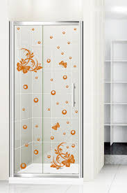shower door vinyl decal 10