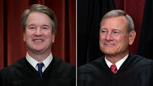 roberts kavanaugh side with liberal