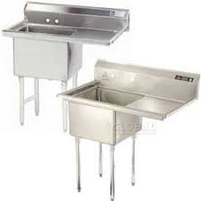 1 compartment stainless steel