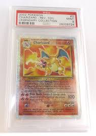 Charizard Reverse Holo Psa 9 Legendary Collection Pokemon Card Mint 3 110 Rare 3