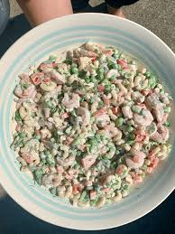 easy healthy shrimp macaroni salad