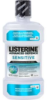 Τα αιθέρια έλαια καταπολεμούν το 99% των. Listerine Advanced Defence Sensitive 500 Ml