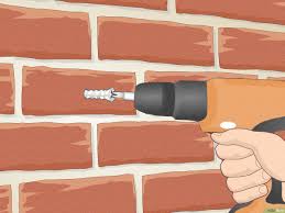 how to drill into brick preparation