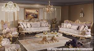 Royal Villa 8 Seater Baroque Sofa Set