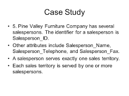 PineValley CaseStudy   Pine Valley Furniture Company Database     Background image of page  