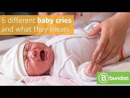 6 diffe baby cries and what they