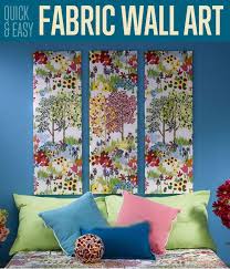 Fabric Wall Decor Up To