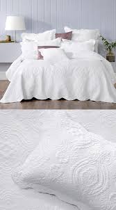 Cordelia White Bedspread Set Queen By