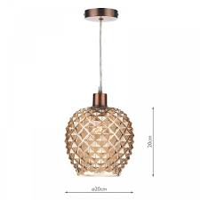 So if you're looking to add an. Dar Lighting Mos6535 Mosaic Easy Fit Ceiling Light Pendant Shade With Champagne Coloured Glass Castlegate Lights