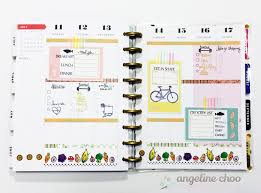 Happy Planner Food And Fitness With Jlo Stamps Scrappy