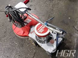 used pullman holt floor scrubber buffer