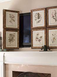 Old Picture Frames Family Room Home Decor