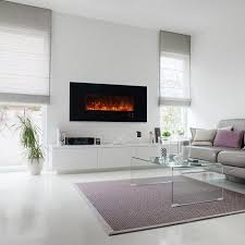 Wall Mount Linear Electric Fireplace