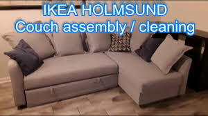 ikea holmsund couch embling and