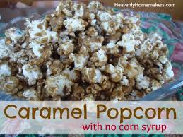 caramel popcorn no corn syrup