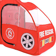 fire truck kids play tent kids room