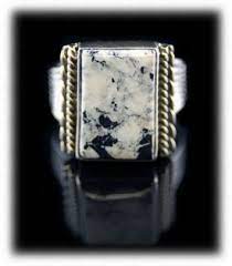 white turquoise ring durango silver