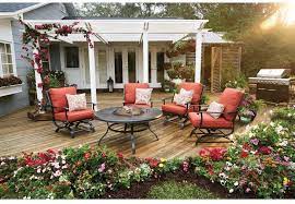 Redwood Patio Furniture With Fire Pit