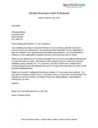 Business Letter Requesting Information Brittney Taylor