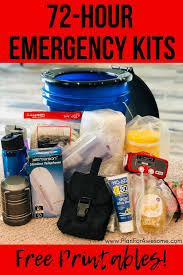 72 hour emergency kits for beginners