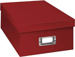 Whether you are primarily in need of storage or you are seeking an inventive and attractive alternative to traditional framing, our photo boxes are the solution. Pioneer Photo Albums B 1s Rd Photo Storage Box Bright Red Amazon Co Uk Kitchen Home