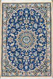 hand knotted persian wool silk rug