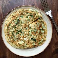 egg white spinach omelette recipe with