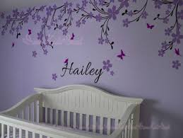 Nursery Wall Decal Baby Girl And